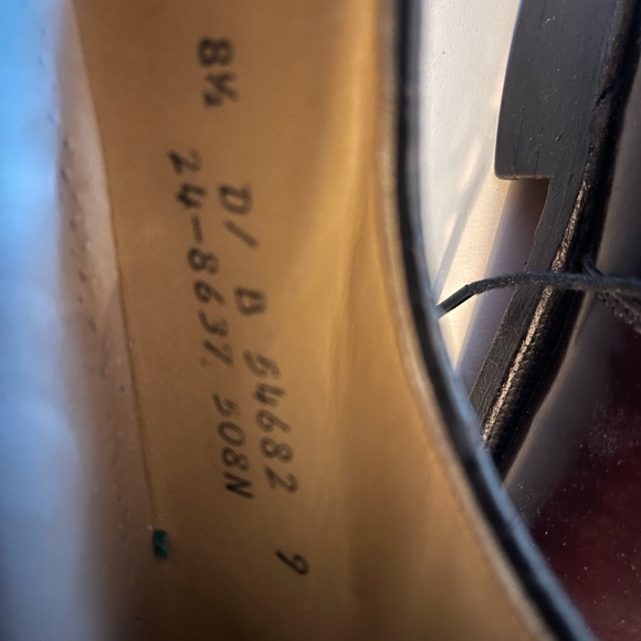 Johnston & Murphy lace up loafers brown men’s shoes size 8 1/2 - Picture 3 of 8